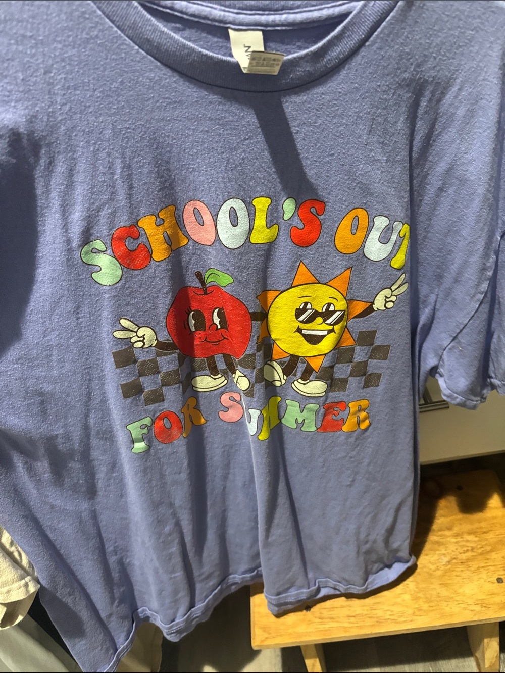 Women’s 'School's Out for Summer' Graphic Tee - Purple